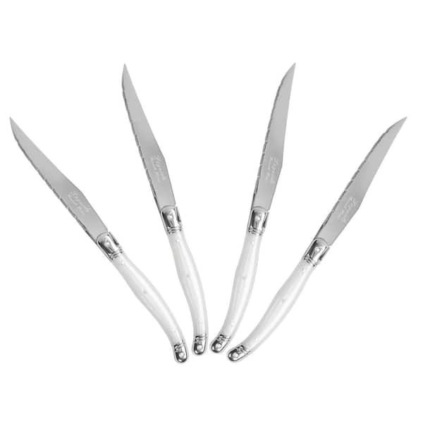 Laguiole Steak Knives, Set of 6 Knives, Stainless Steel, ABS