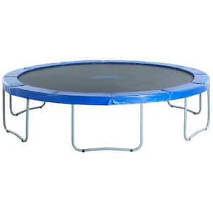 Machrus Upper Bounce 12ft. Round Trampoline with Safety Pad – Backyard Trampoline  Outdoor Trampoline for Kids, Adults