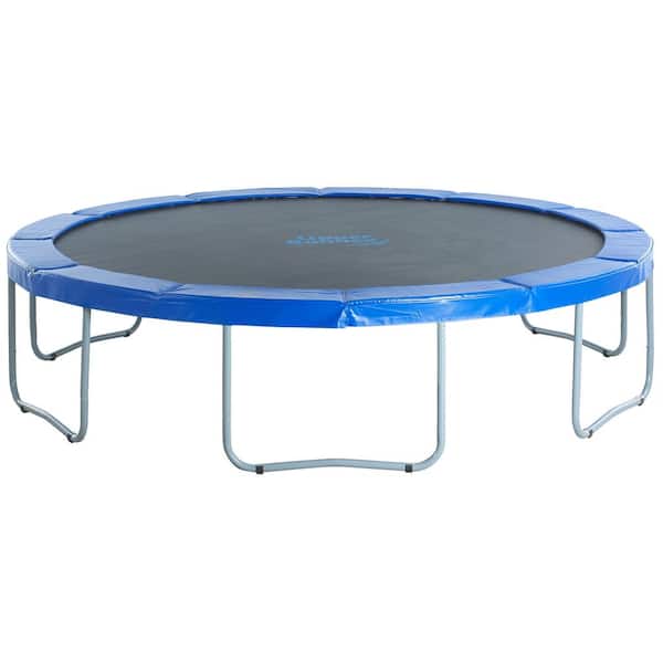 Upper Bounce Machrus Upper Bounce 12ft. Round Trampoline with Safety Pad – Backyard Trampoline  Outdoor Trampoline for Kids, Adults