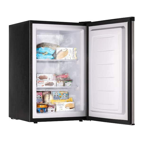 4.7 cu. ft. Frost Free Upright Outdoor Freezer In Stainless Steel