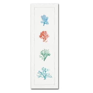 32 in. x 10 in. "Water Coral VII" by Lisa Audit Printed Canvas Wall Art