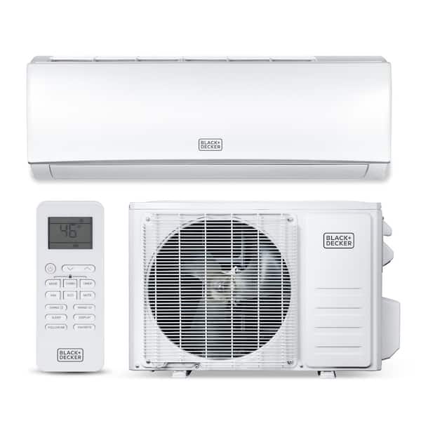 11,500 BTU Smart Mini Split Air Conditioner with Heat, Inverter Compressor, Wi-Fi, Voice Control, 230V, White