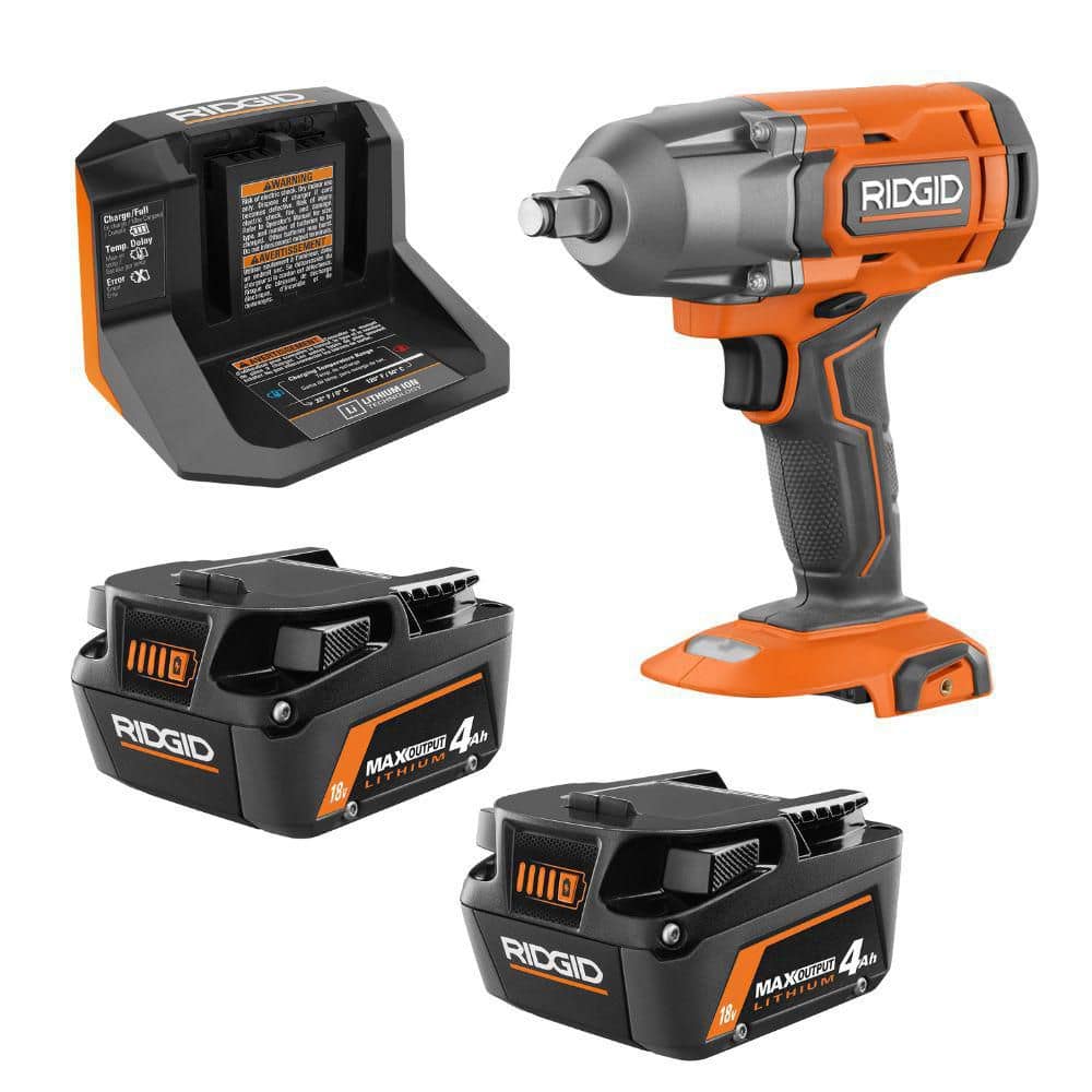 18V Cordless 1/2 in. Impact Wrench (Tool Only) with 18V MAX Output Starter Kit with (2) 4.0 Ah Batteries and Charger price history on PriceWatchPro