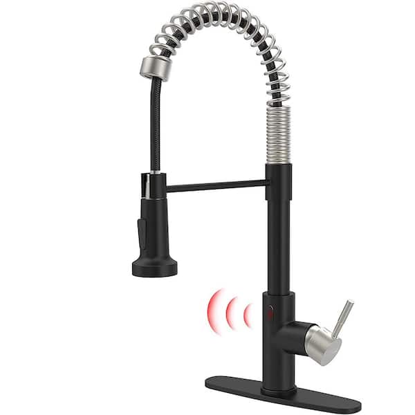 Tahanbath Touchless Kitchen Faucet, Hands Free Automatic Smart Kitchen Faucet