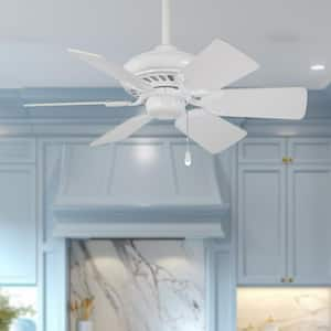 Supra 32 in. Indoor White Ceiling Fan