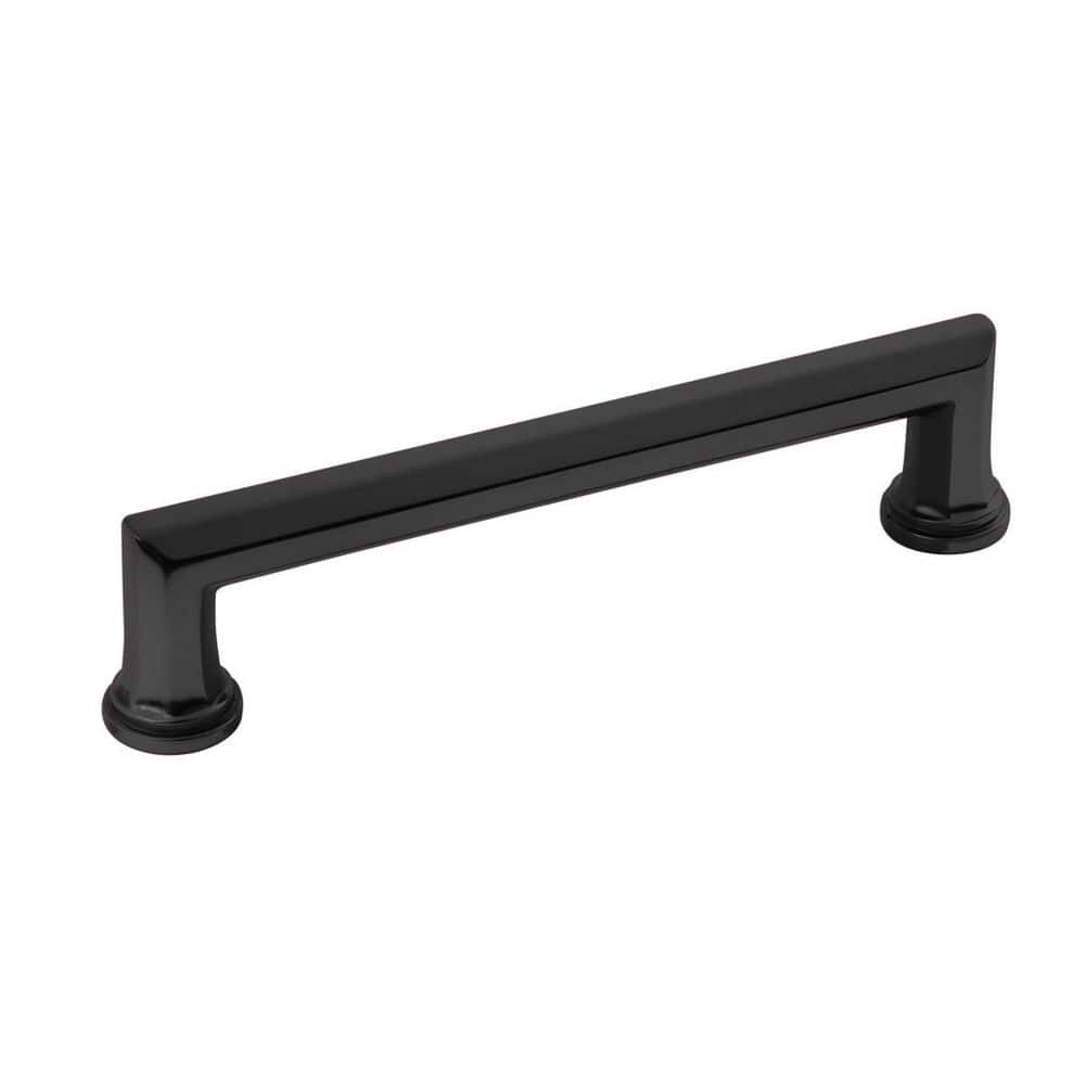 Facette Collection Pull 5-1/16 in. (128 mm) Center to Center Matte Black Bar Cabinet Pull price history on PriceWatchPro