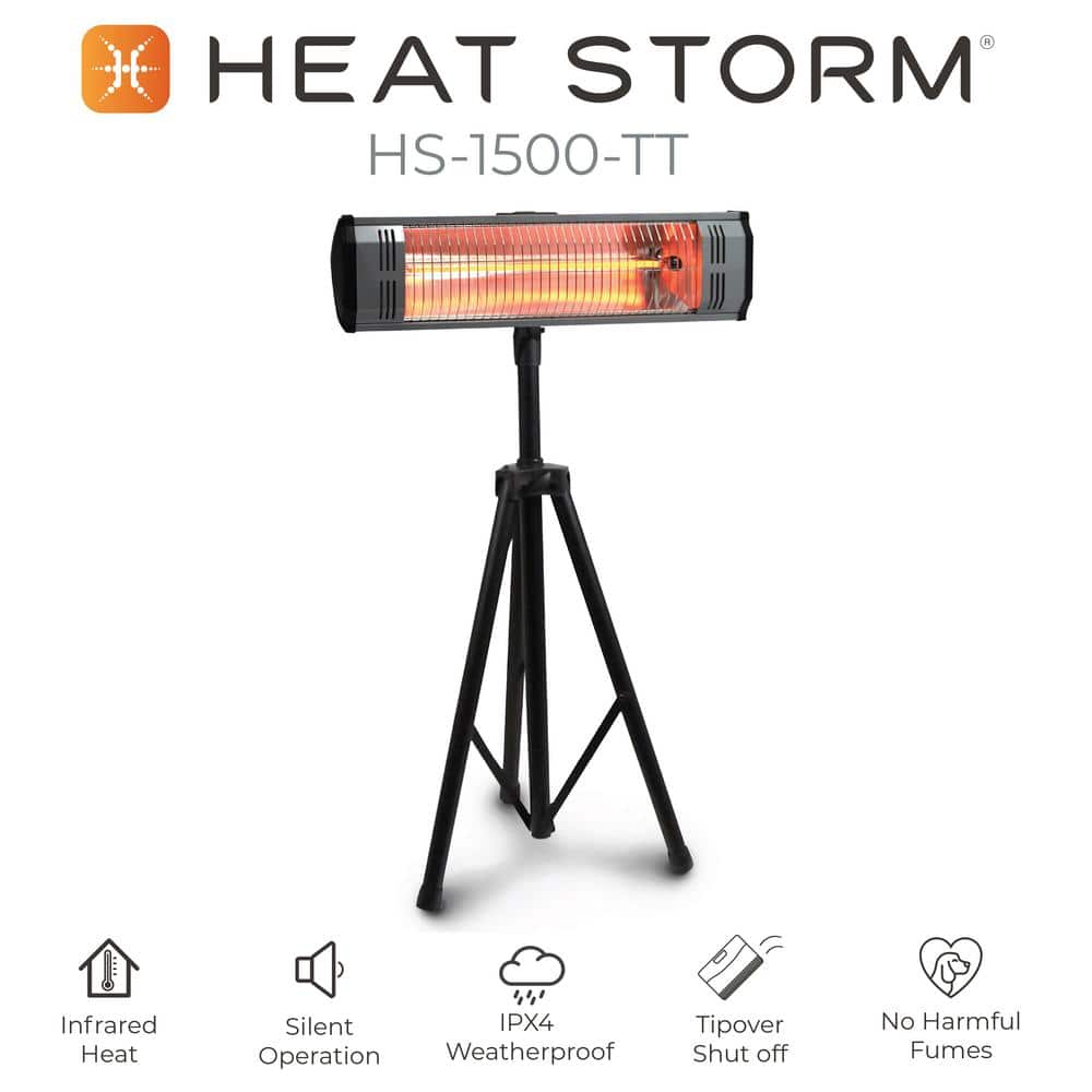 Tradesman 1500 Watt Electric Infrared Heater with Adjustable Tripod