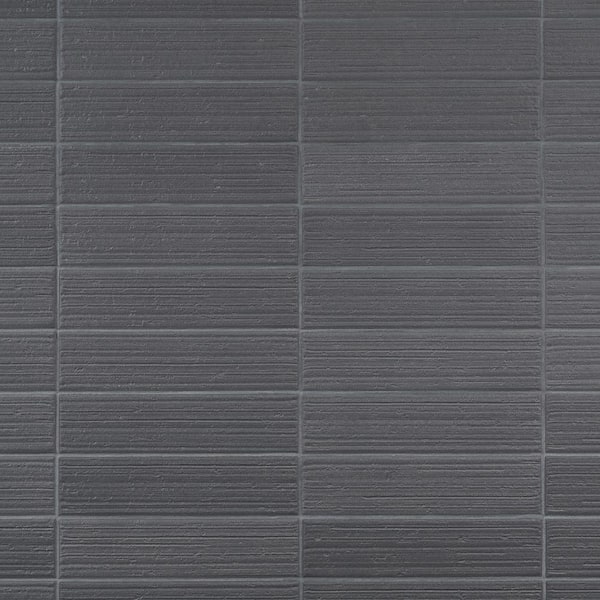 Ivy Hill Tile Barclay Moon Gray 2.55 in. x 10.27 in. Textured Matte Ceramic Wall Tile (6.24 sq. ft./Case)