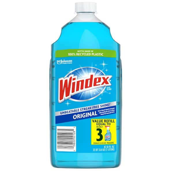 Windex 128 oz. Commercial Original Glass Cleaner Refill. 012207 - The Home  Depot