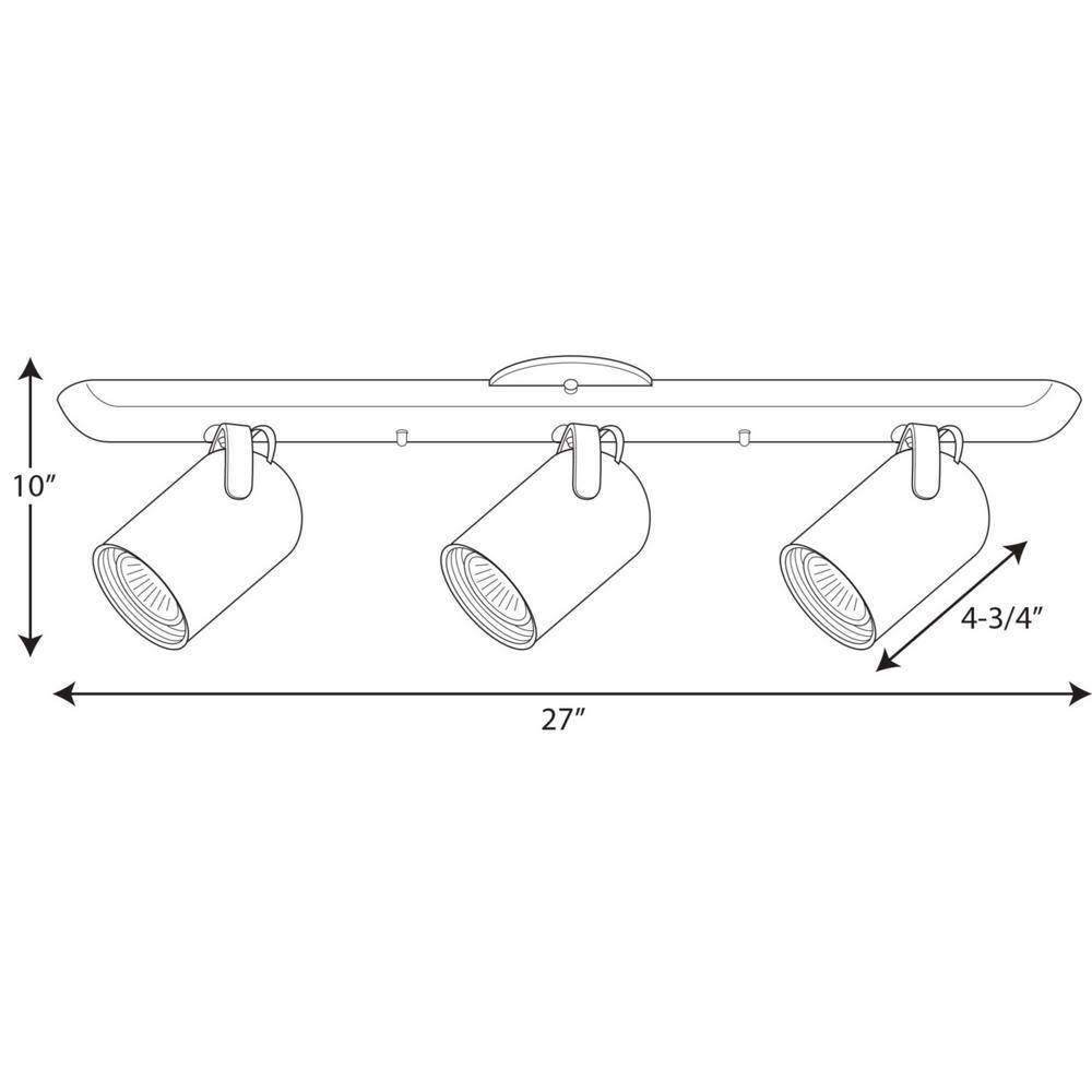 White Glass 27'' Modern Directional Ceiling Light Fixture