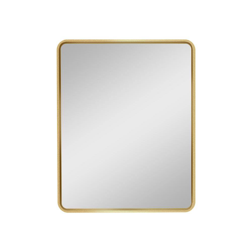 24 in. W x 30 in. H Rectangular Aluminum Medicine Cabinet Mirror, 3 Shelvin