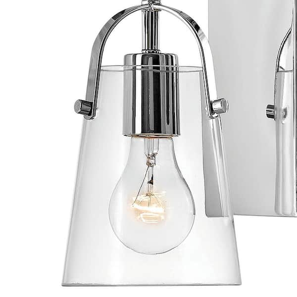 HINKLEY - Foster 5.0 in. 1 Light Chrome Vanity Light