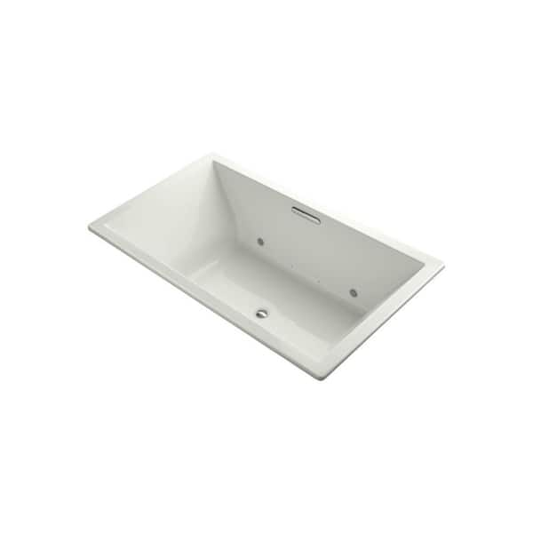 KOHLER Underscore 6 ft. Air Bath Tub in Dune