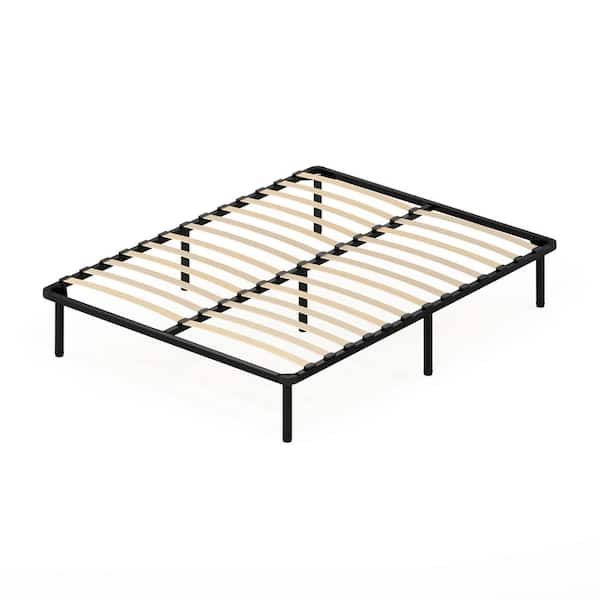 Furinno Angeland Cannet Queen Wood, Bed Base With Wooden Slats