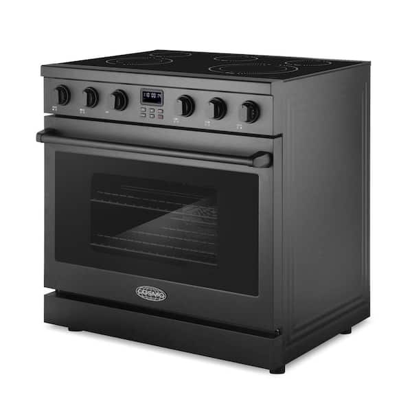 Cosmo 36 in. Haven Collection 6.1 cu. ft. Electric Ceramic Glass