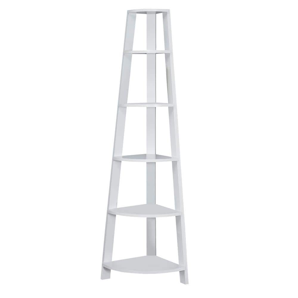 White Corner Etagere