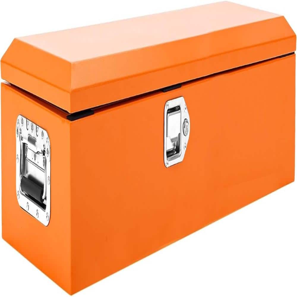 39x13x10 in. Orange Truck Tool Box, Steel Storage Chest ,Heavy-DutyPowder Coated Lockable Organizer for RV, Trailer price history on PriceWatchPro