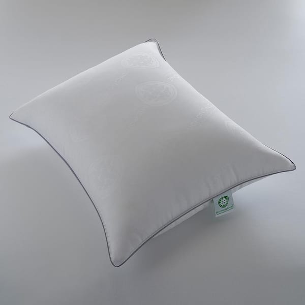 Ella Jayne Medium Memory Fiber Pillow, Standard, White