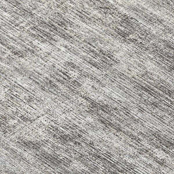 Addison Rugs - Marston Grey 8 ft. x 8 ft. Geometric Indoor/Outdoor Area Rug