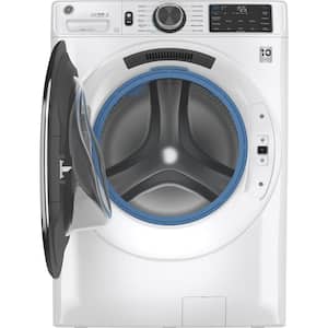 4.8 cu. ft. Smart Front Load Washer in White with OdorBlock UltraFresh Vent System with Sanitize and Allergen