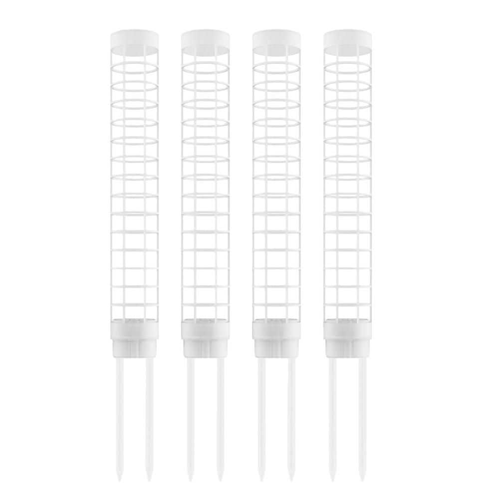 Plastic Stackable Moss Pole with Refillable and Large Mesh Design for Monstera and Climbing Plants,White (4-Pack) price history on PriceWatchPro