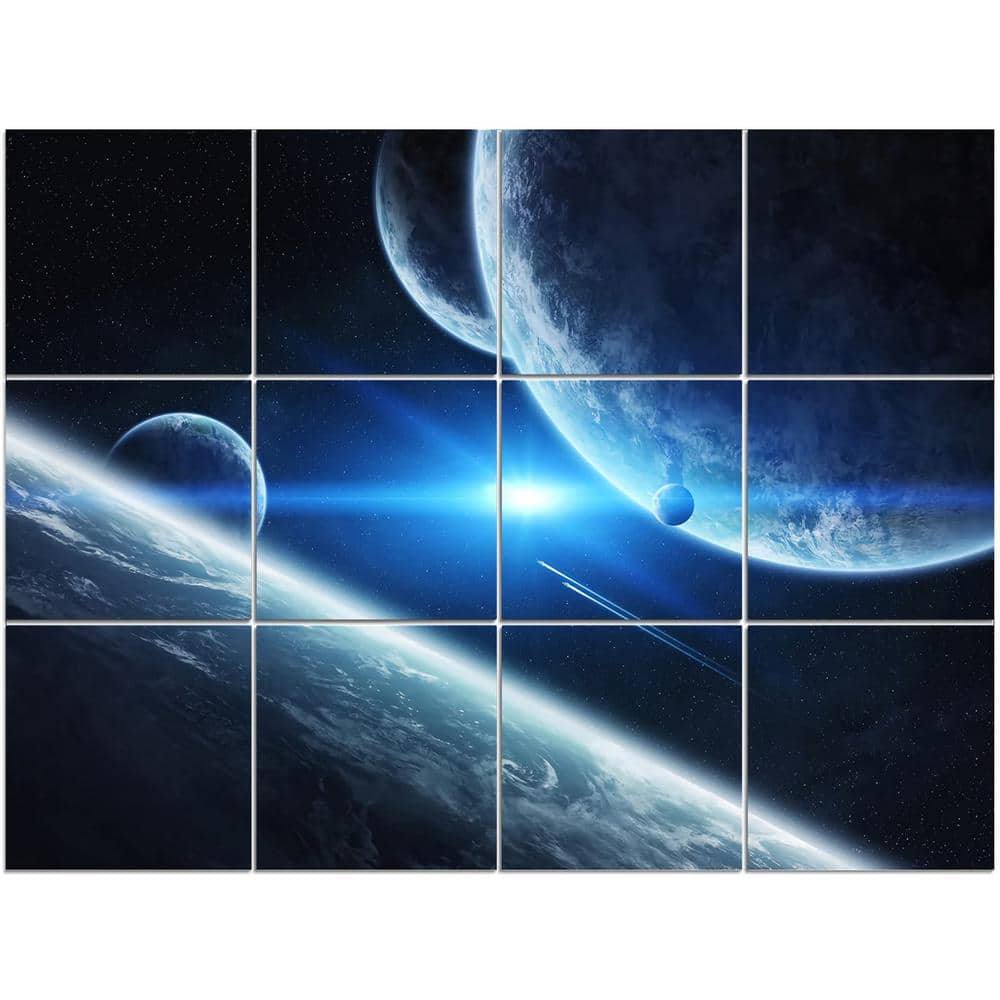 12-Packs 48 in. x 36 in. Acoustical Wall Panel, Decorative Sound Absorbing 