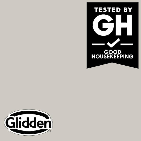 Glidden Premium 1 gal. PPG1007-2 Swirling Smoke Flat Interior Latex Paint