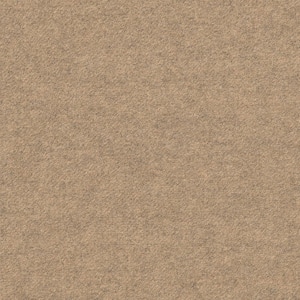 First Impressions - Chestnut - Brown Commercial 24 x 24 in. Peel and Stick Carpet Tile Square (60 sq. ft.)