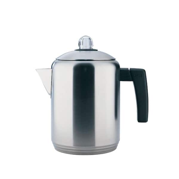 Copco 4 to 8-Cup Stovetop Percolator in Brush Stainless Steel
