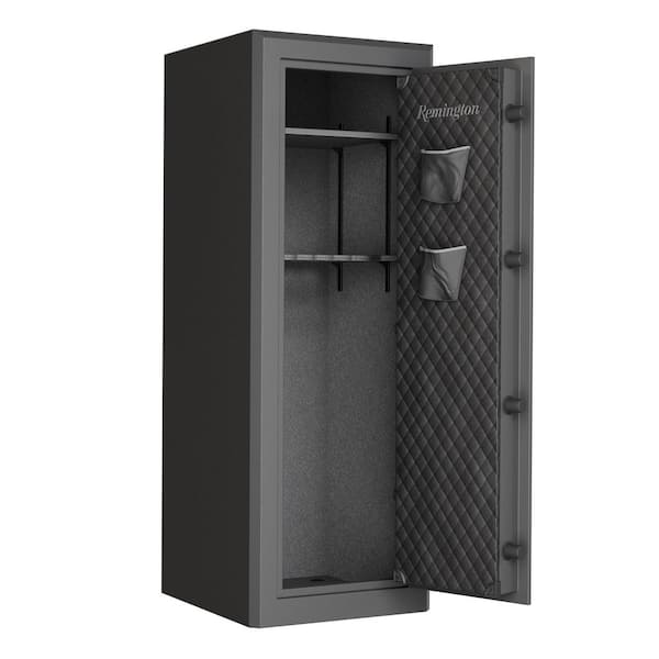 20 + 2-Gun Fireproof Gun Safe with Electronic Lock, Rich Gray Hammertone Finish
