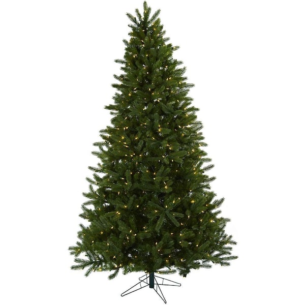 Nearly Natural 7.5 ft. Rembrandt Artificial Christmas Tree with Clear Lights