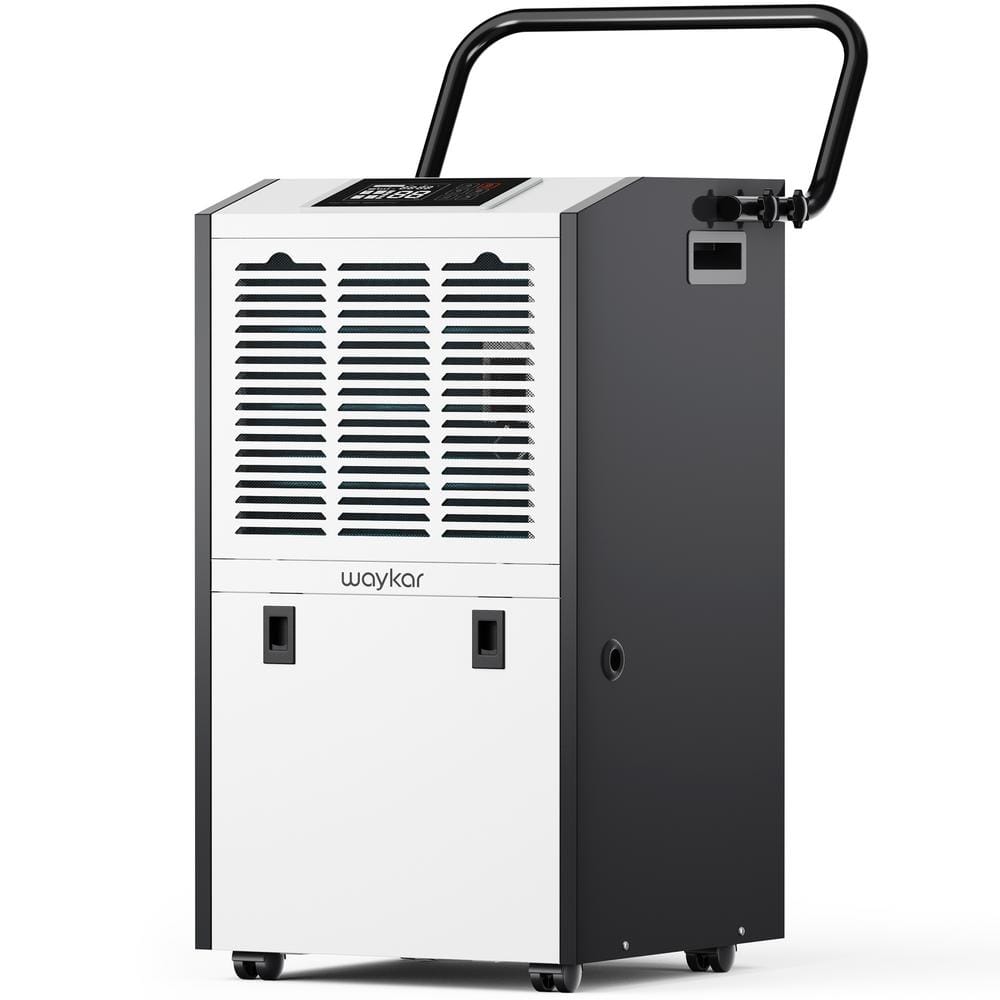 Dehumidifier 800 Square Foot Basement waykar 155 pint Industrial Dehumidifier with Intelligent Drying