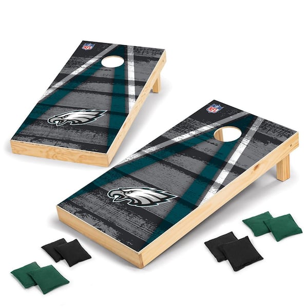 Wild Sports Philadelphia Eagles 24 in. W x 48 in. L Cornhole Bag Toss Set  1-16047-VT123XD - The Home Depot