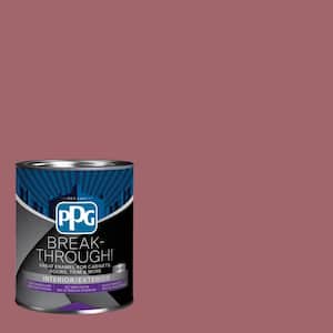 1 qt. PPG18-22 Make Mine Mauve Semi-Gloss Door, Trim & Cabinet Paint