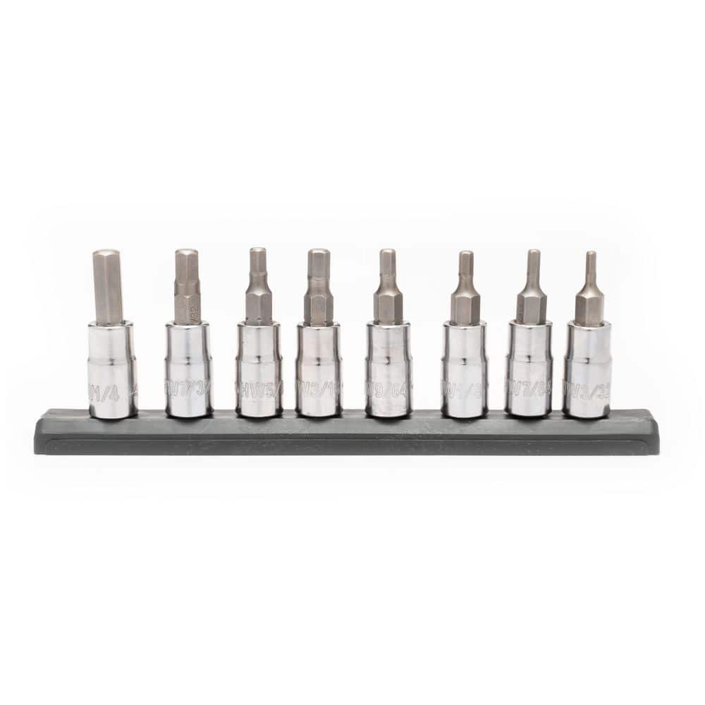 1/4 in. Drive SAE Hex Bit Socket Set (8-Piece) price history on PriceWatchPro