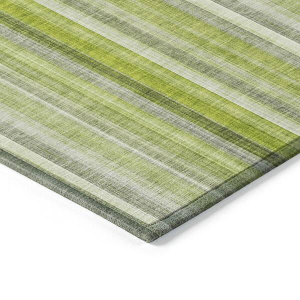 Chantille ACN543 Green 10 ft. x 14 ft. Machine Washable Indoor/Outdoor Geometric Area Rug