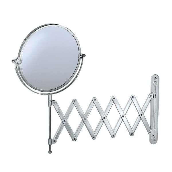 Accordion Makeup Mirror 1439c, Lighted Accordion Makeup Mirror