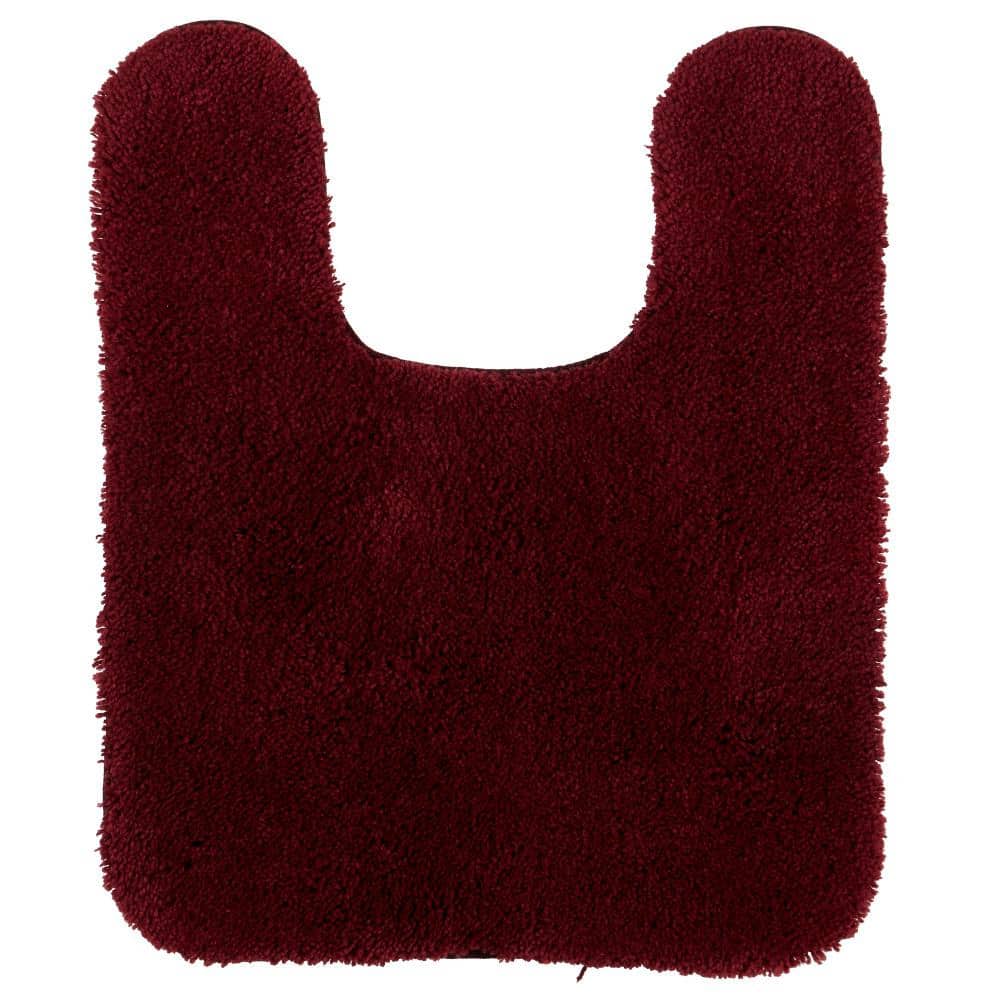 Mohawk Home Pure Perfection Merlot 20 in. x 24 in. Nylon Bath Rug