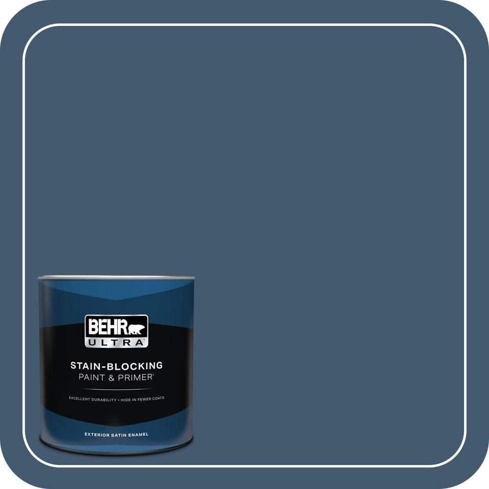 1 qt. #S500-7 Infinite Deep Sea Satin Enamel Exterior Paint & Primer price history on PriceWatchPro