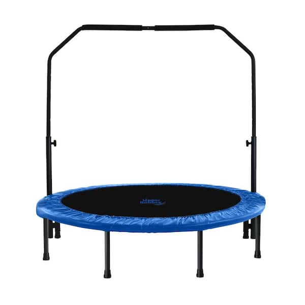 Upper Bounce Machrus Upper Bounce 48 in. Mini Rebounder Trampoline with Durable Jumping Mat, Portable and Foldable Workout Trampoline