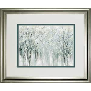 "Winter Mist" By Carol Robinson Framed Print Abstract Wall Art 34 in. x 40 in.
