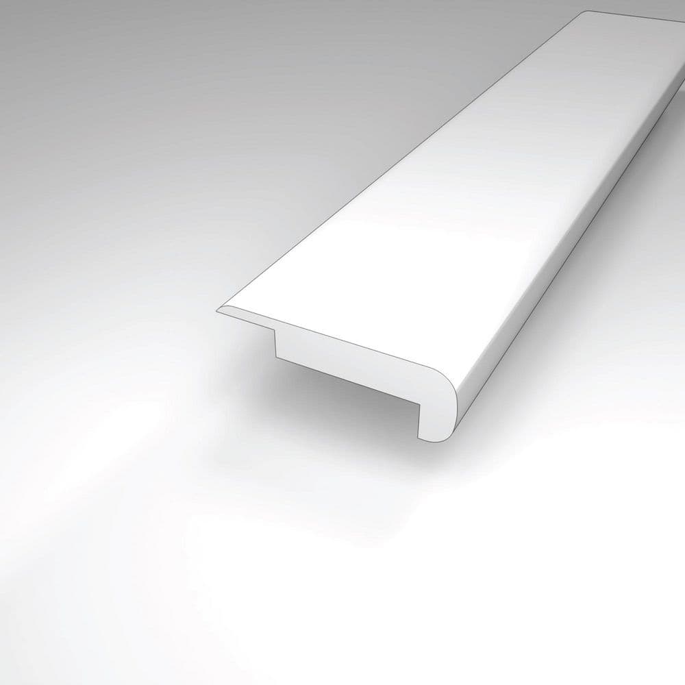 Norwyn Roast 0.75 in. T x 2.37 in. W x 78.7 in. L Textured Wood Look Laminate Moulding/Trim Stair Nose Molding price history on PriceWatchPro
