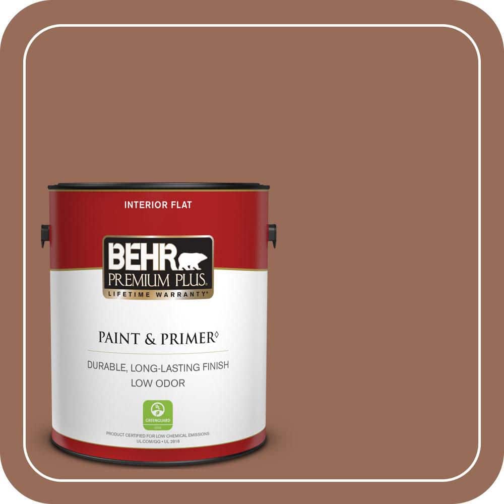 1 gal. #S200-6 Timeless Copper Flat Low Odor Interior Paint & Primer price history on PriceWatchPro