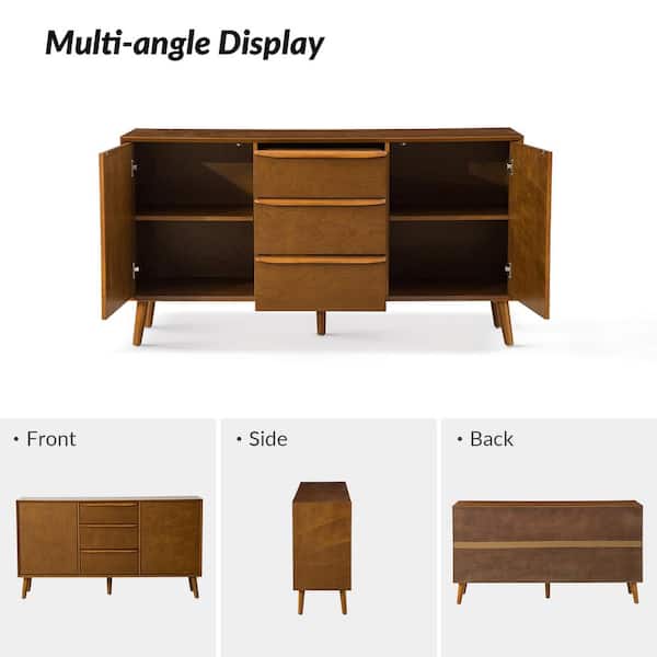 SDM HANDICRAFT Wooden Wall Mounted TV Unit, TV Cabinet for Wall