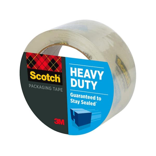Scotch Box Lock Packing Tape, Clear, 1.88 in. x 54.6 yd, tape