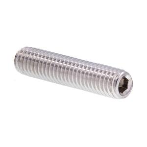 #10-32 x 7/8 in. Grade 18-8 Stainless Steel Internal Hex Headless Set Screws (10-Pack)