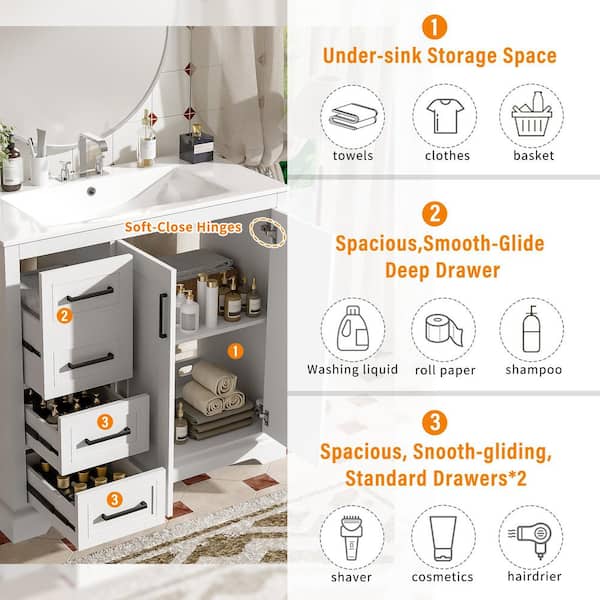 ＊ 美品⭐️familiar  110cm ＊ Home Collection Bathroom Vanities 36