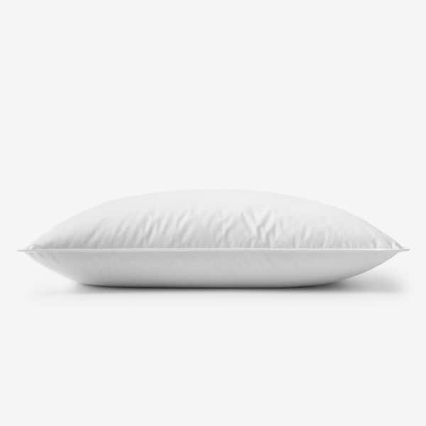 Lacrosse Down Medium White King Pillow