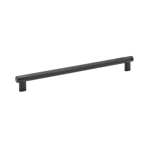 Amerock Bronx 12-5/8 in. (320mm) Modern Black Bronze Bar Cabinet Pull