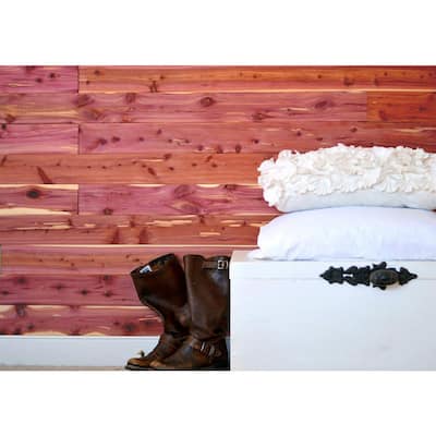 Aromatic Cedar Natural Closet Liner Planks